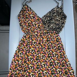 Floral dress cover up